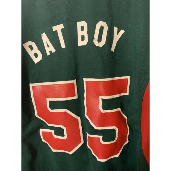 Viva Villa Adelitas Batboy Baseball-shirt Jersey Green Red‎ IBB Mens Sz L - Picture 6 of 6